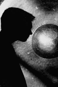 Close-up of black background