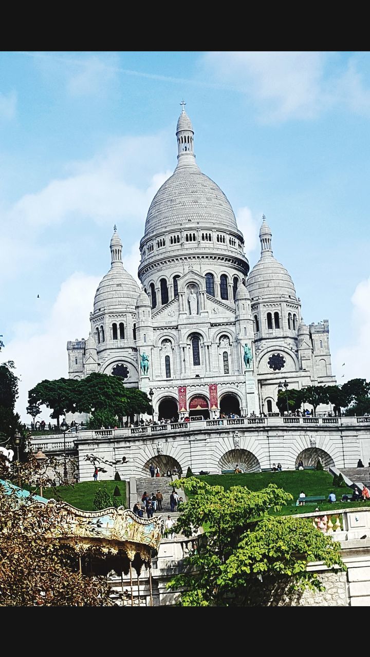 LOW ANGLE VIEW OF A CHURCH