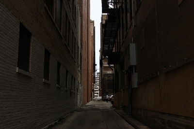 Street amidst buildings in city