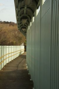 View of bridge in building