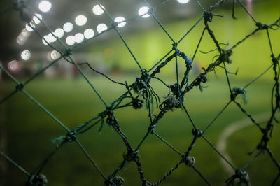 Close-up of chainlink fence