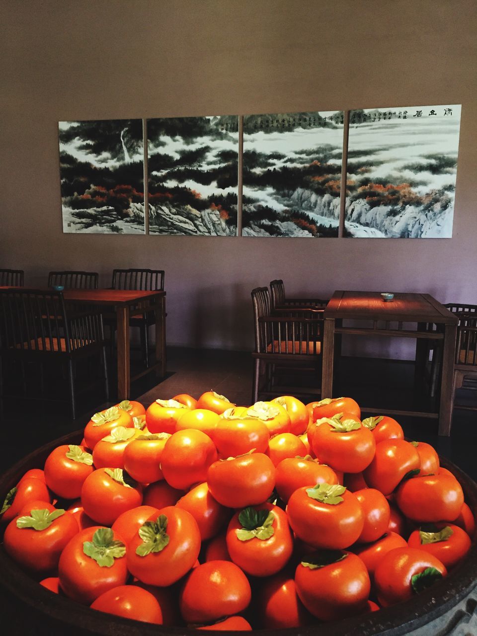 food and drink, food, healthy eating, red, indoors, orange color, freshness, fruit, vegetable, large group of objects, still life, abundance, table, no people, high angle view, retail, day, variation, tomato, cold temperature