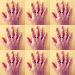 Close-up of cropped hand