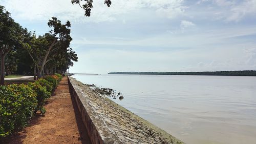 Muar estuary, southern malaysia