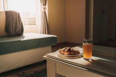 Close-up of drink on table