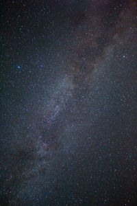 Low angle view of stars in sky