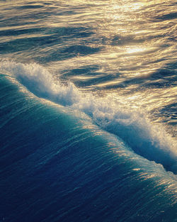 Aerial view of sea