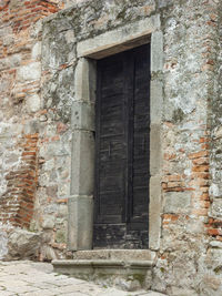 Window of old building