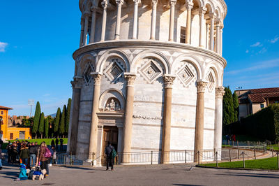 View of historic building against sky