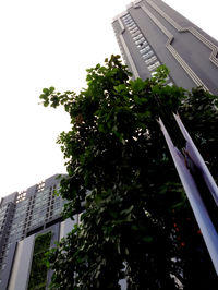Low angle view of modern building