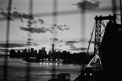 View of cityscape against the sky