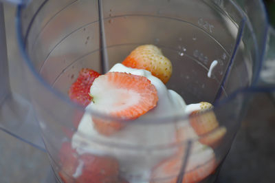 Close-up of fruits in bowl