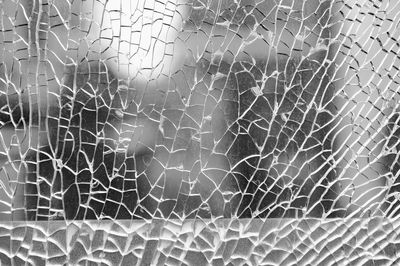 Full frame shot of glass window