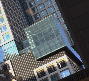 Low angle view of modern building