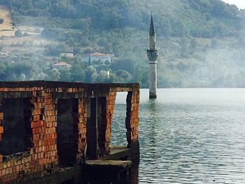 Scenic view of calm sea