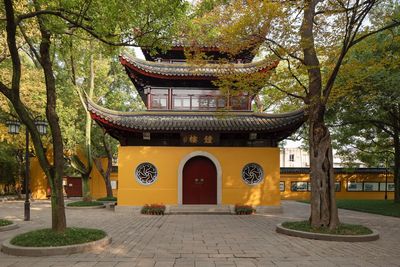 Temple in park