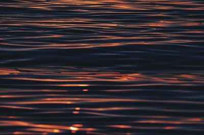 Full frame shot of rippled water