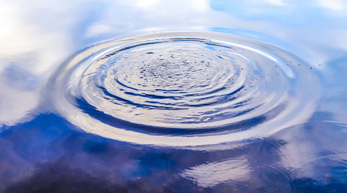 Full frame shot of rippled water