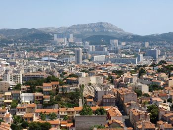 Aerial view of cityscape