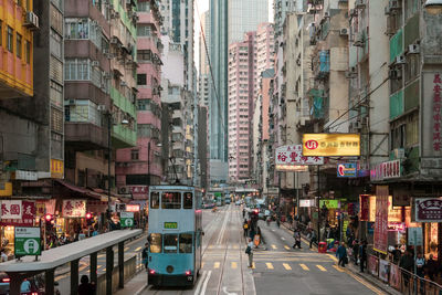 Street amidst buildings in city