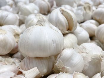 Full frame shot of onions