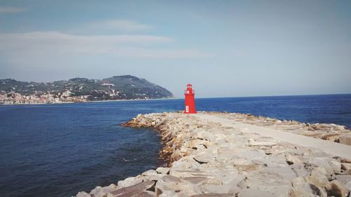 Lighthouse on beach