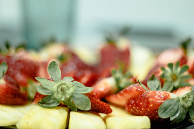 Close-up of strawberries