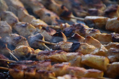 Full frame shot of bread