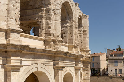 View of historic building against sky