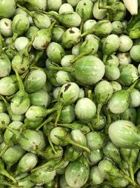 Full frame shot of vegetables for sale at market stall
