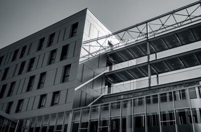 Low angle view of building against sky