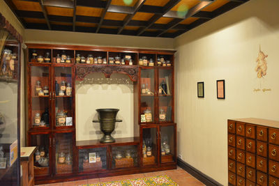 Interior of illuminated home