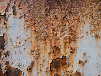 Full frame shot of weathered wall