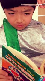 Close-up of young woman