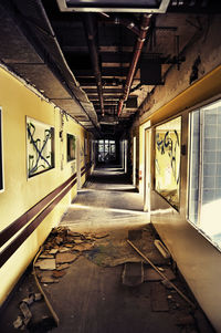 Empty corridor