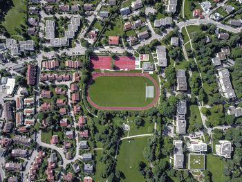 Aerial view of townscape