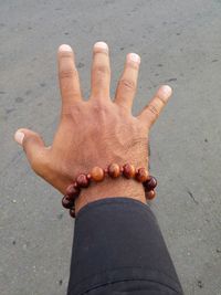 Cropped image of man