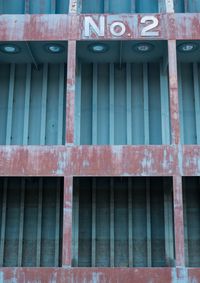 Window of building