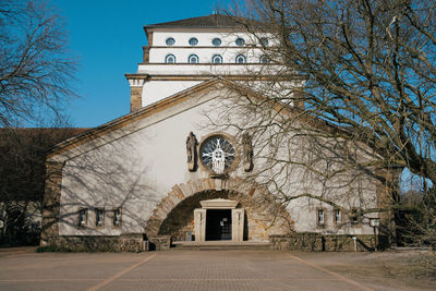 Exterior of building against sky