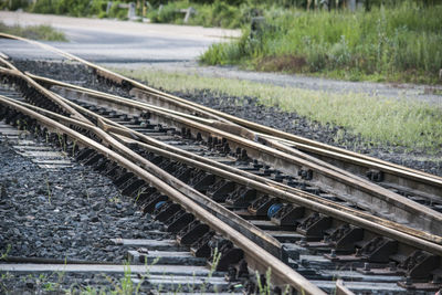 Railroad tracks