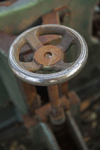 Close-up of rusty metal