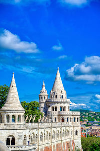 Historic building against blue sky