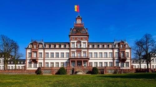 View of historical building against clear sky