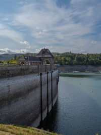 Hiking at the edersee in germany