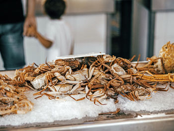 Close-up of food for sale