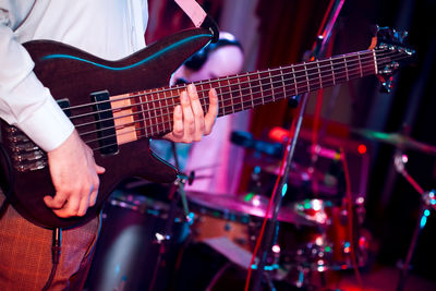 Man playing guitar