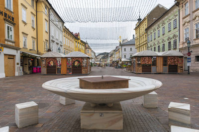 Advent in the churches and streets of klagenfurt. austria.