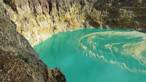 Kelimutu lake, a mystical lake in ende, flores island, indonesia