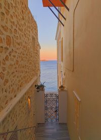 Sunset in cyclades