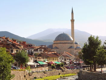 Scenic view of prizren in kosovo